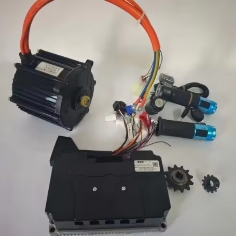 5000W 72V 35H middenmotor met  - Mid Drive Motor Kit 72V 5000W recensie en prijs
